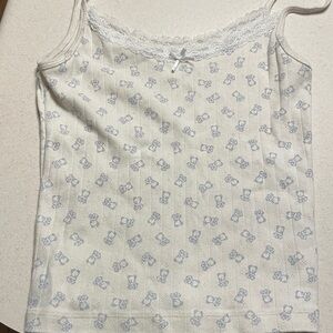 Brandy Melville teddy bear tank